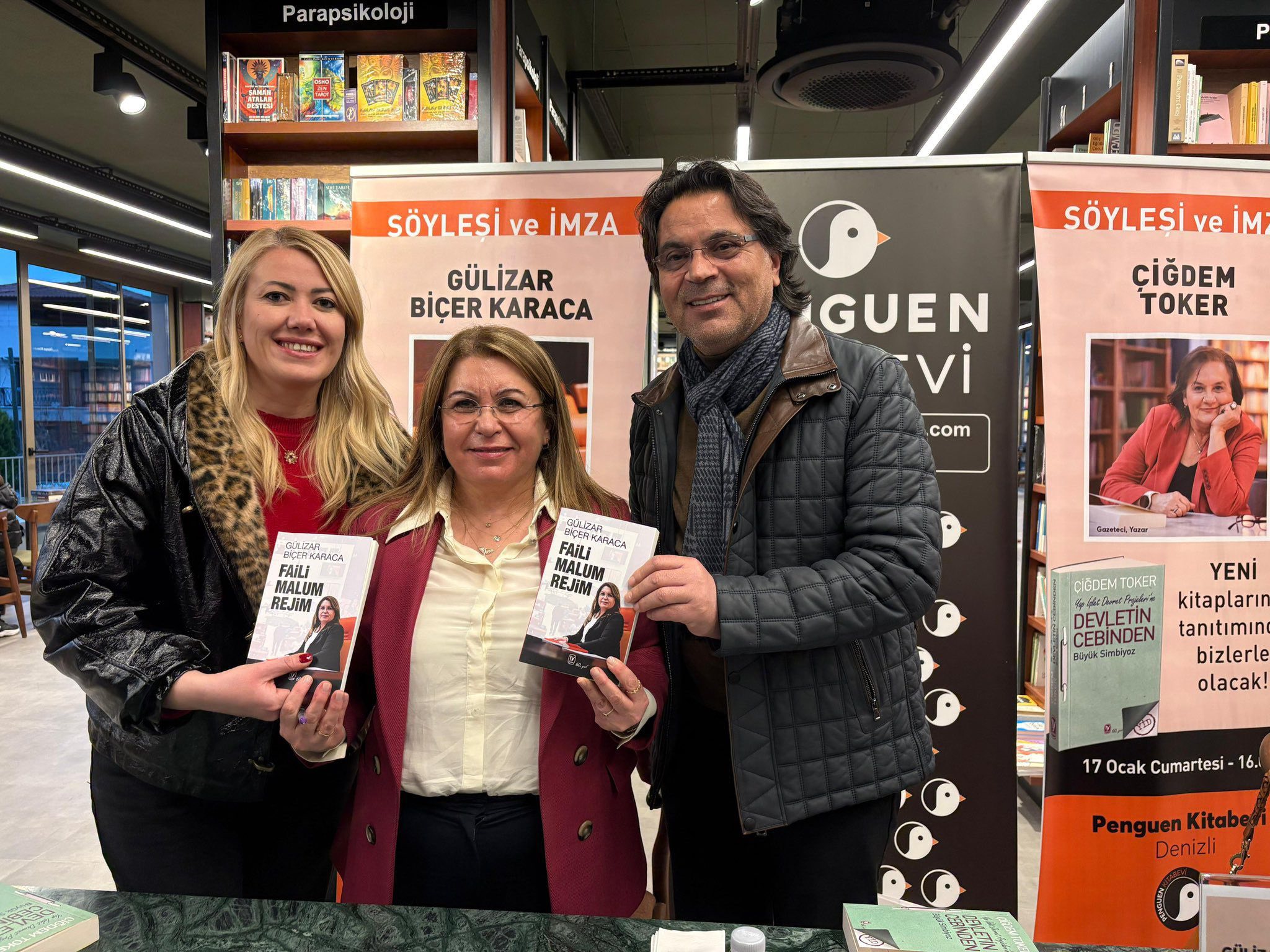 Karaca Ve Toker Deni̇zli̇’de Okurlariyla Buluştu (1)