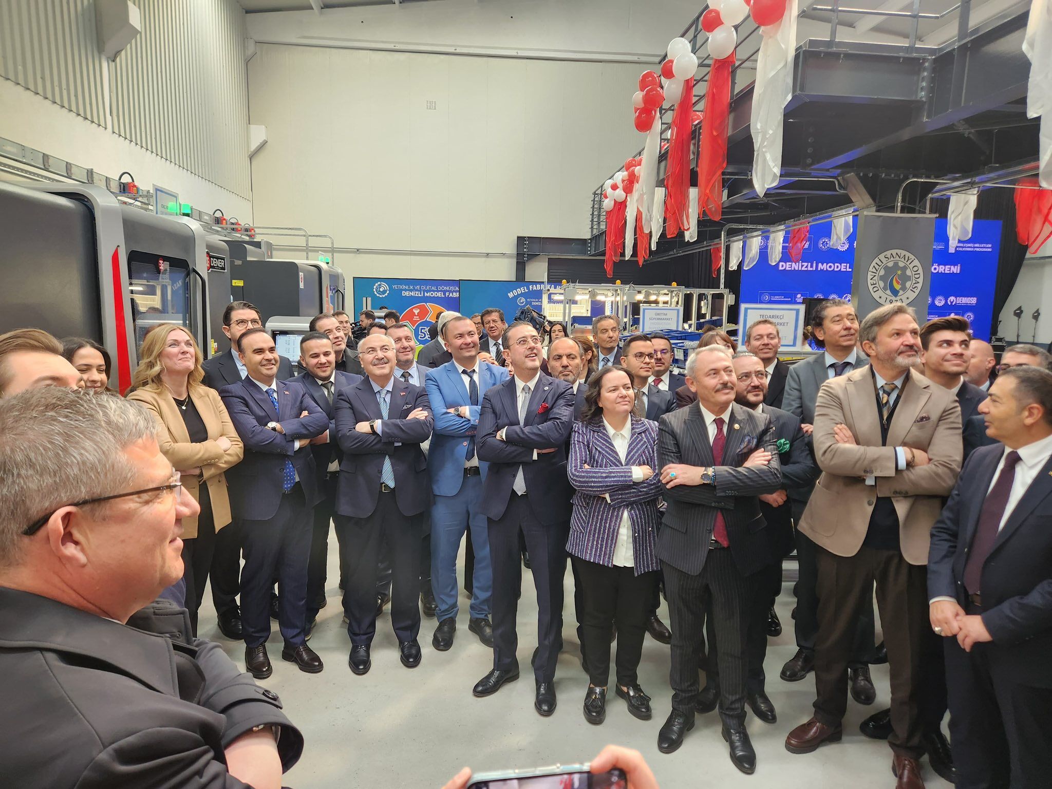 Deni̇zli̇ Sanayi̇si̇ni̇n Tari̇hi̇ Günü ‘Deni̇zli̇ Model Fabri̇ka' Açildi! (6)