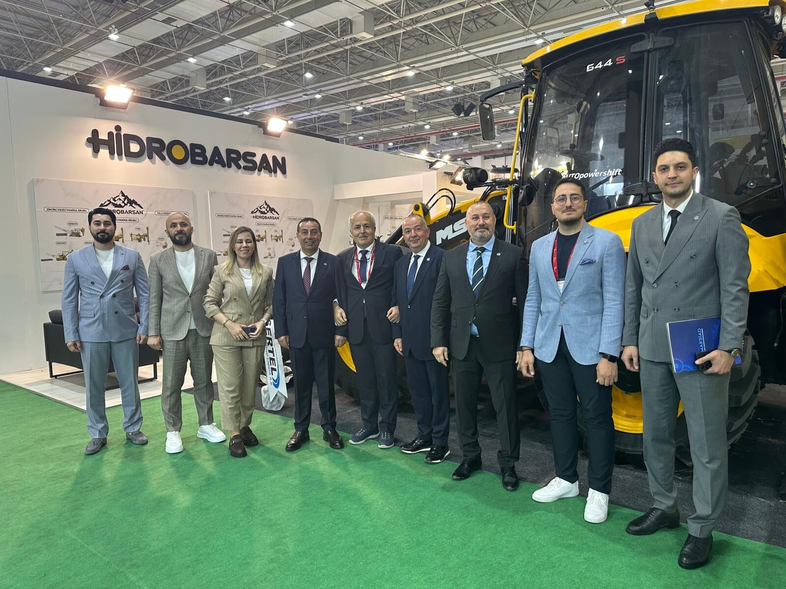 Maksi̇ad Yöneti̇mi̇ Mermer Fuarinda Üyeleri̇ni̇ Yalniz Birakmadi (5)