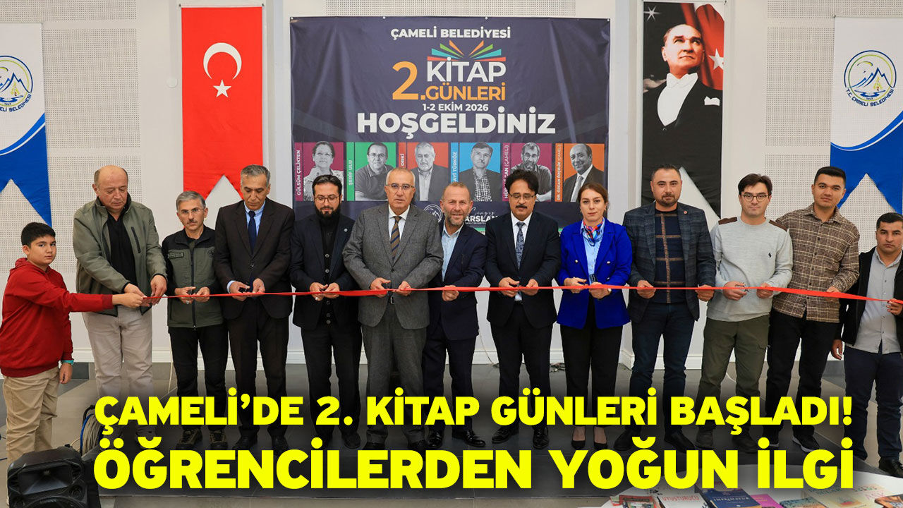 Çameli’de 2. Kitap Günleri Başladı! Öğrencilerden Yoğun İlgi