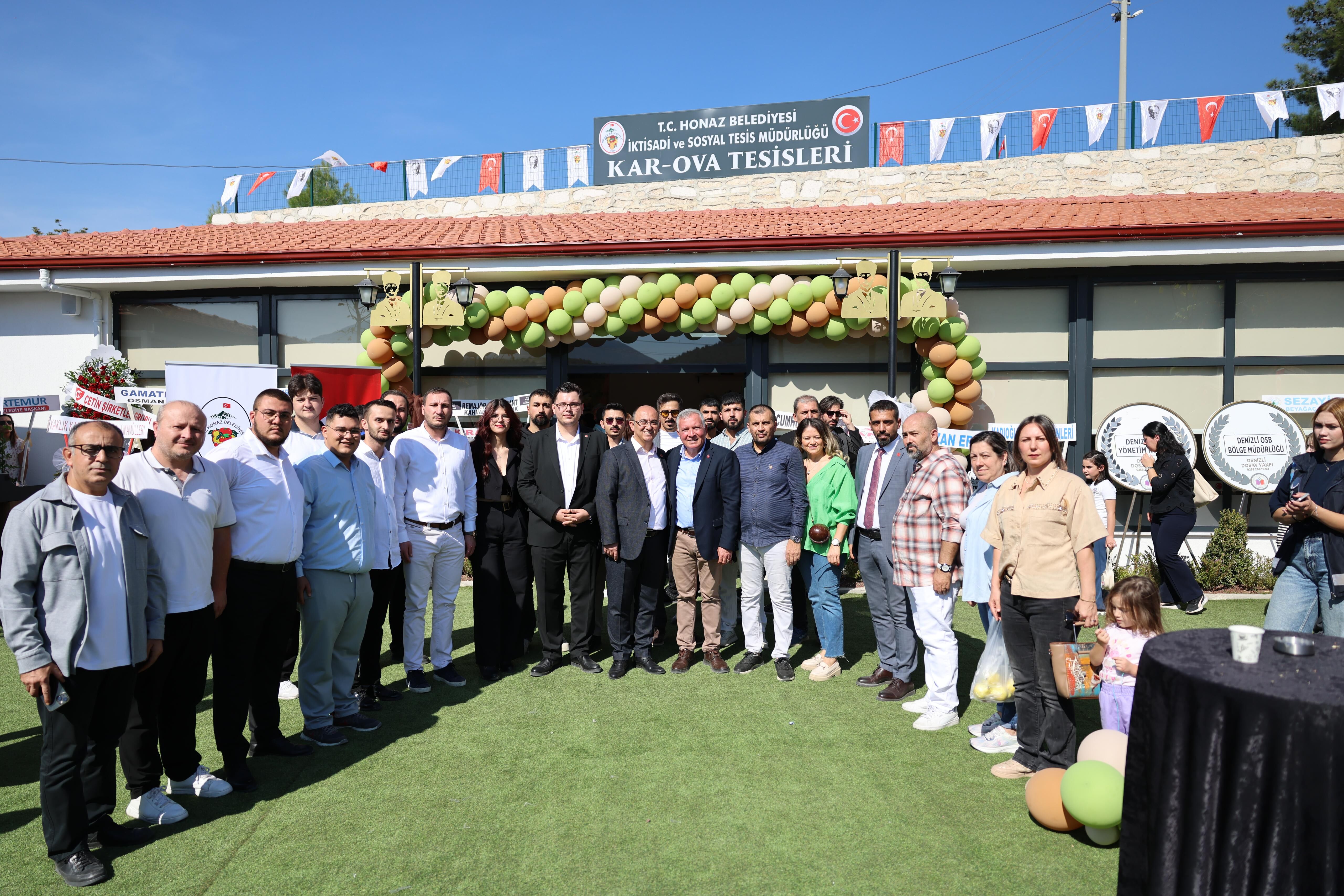 Honaz’da Kadin Emeği̇ne Yeni̇ Kapi! Kar Ova Sosyal Tesi̇sleri̇ Açildi (2)