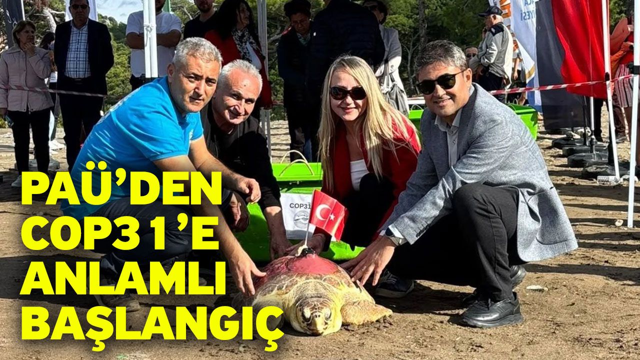 PAÜ’den COP31’e Anlamlı Başlangıç! 24 İklim Projesi Tanıtıldı